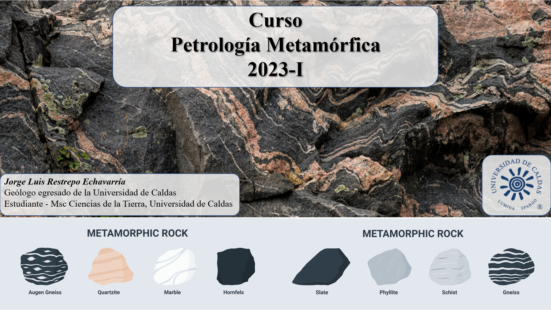 50G7I-1 Petrología Metamórfica