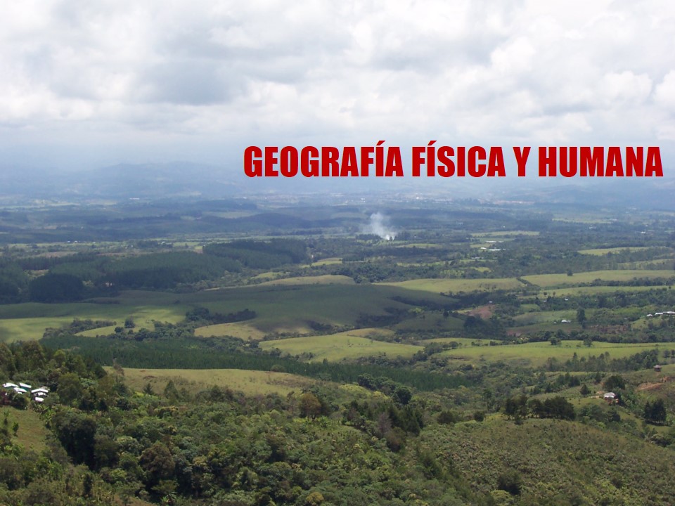 G6G0016-4-202 GEOGRAFÍA FÍSICA Y HUMANA