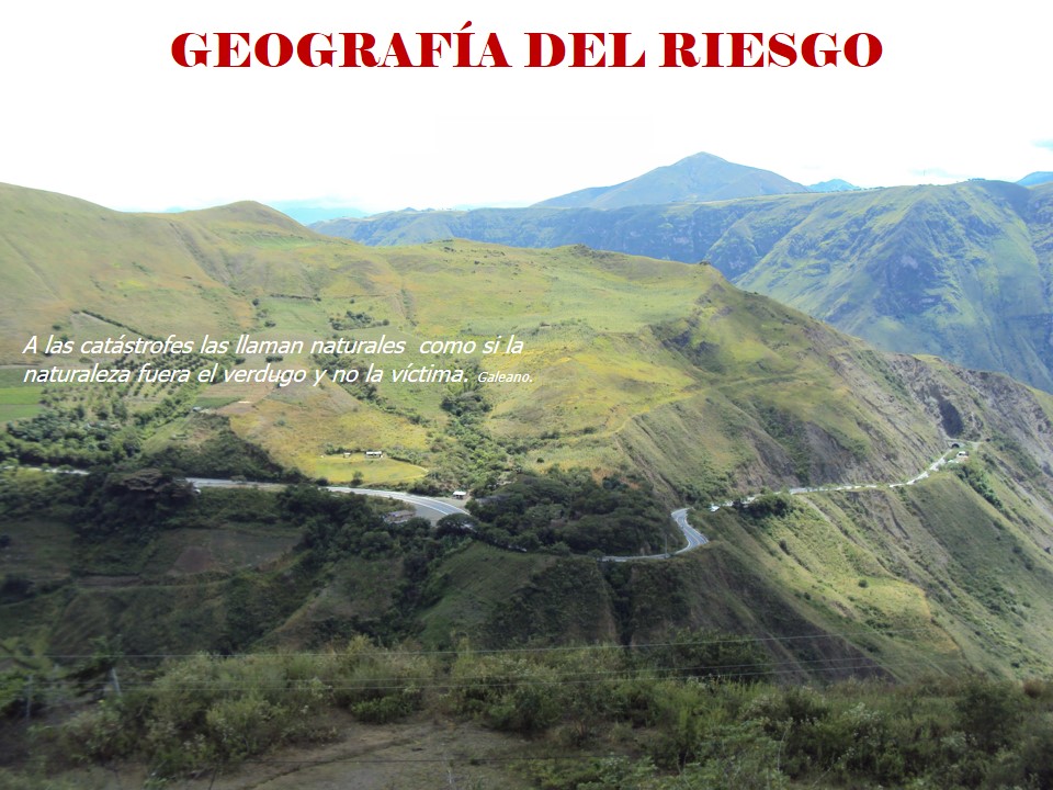 Geografía del Riesgo